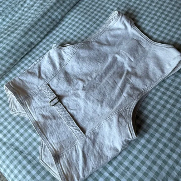 MOTHER The Masked Rider vest in Act Natural - Picture 3 of 4